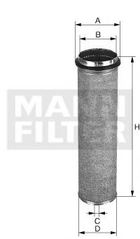 CF 1310 Air Supply Secondary Air Filter