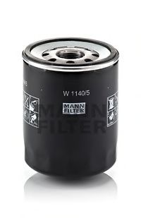 W 1140/5 MANN-FILTER Lubrication Oil Filter