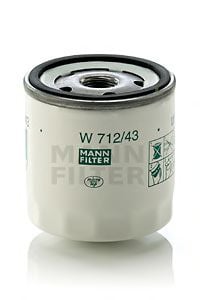 W 712/43 Lubrication Oil Filter