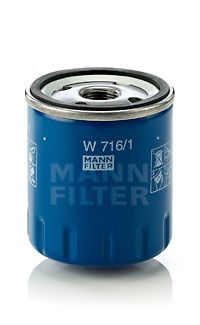 W 716/1 MANN-FILTER Масляный фильтр