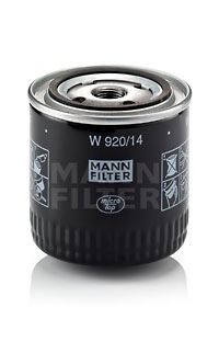 W 920/14 MANN-FILTER Масляный фильтр