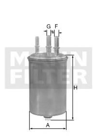 WK 846 MANN-FILTER Fuel filter