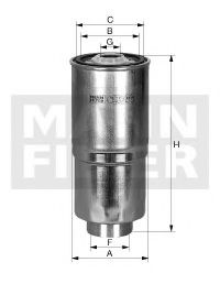 WK 920/1 MANN-FILTER Топливный фильтр