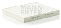 CU2757 MANN-FILTER Filter, interior air