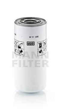 W 11 006 MANN-FILTER Lubrication Oil Filter