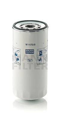 W 1170/9 MANN-FILTER Масляный фильтр