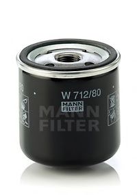 W 712/80 MANN-FILTER Lubrication Oil Filter