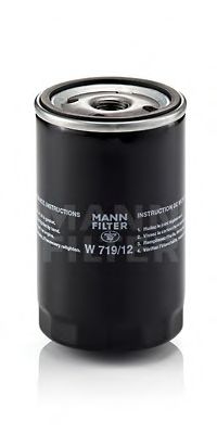 W 719/12 MANN-FILTER Lubrication Oil Filter