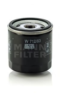 W 712/83 MANN-FILTER Oil Filter