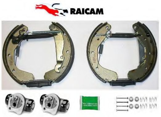 7015RP RAICAM Brake System Brake Shoe Set