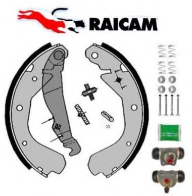 7025RP RAICAM Brake System Brake Shoe Set