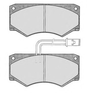 RA.0198.4 RAICAM Brake System Brake Pad Set, disc brake