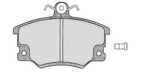 RA.0222.1 RAICAM Brake System Brake Pad Set, disc brake