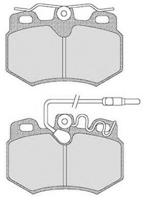 RA.0296.0 RAICAM Тормозная система Комплект тормозных колодок, дисковый тормоз
