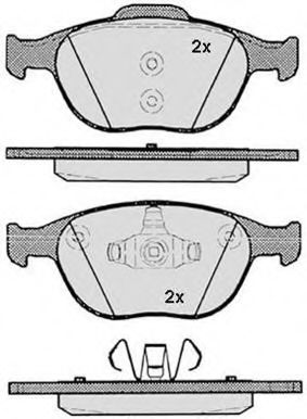 RA.0785.0 RAICAM Brake System Brake Pad Set, disc brake