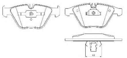 RA.0789.4 RAICAM Brake System Brake Pad Set, disc brake