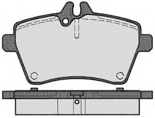 RA.0843.0 RAICAM Brake Pad Set, disc brake
