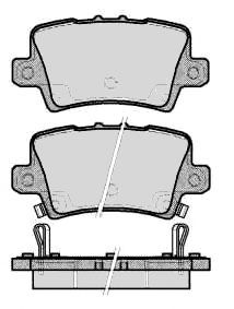 RA.0851.0 RAICAM Brake System Brake Pad Set, disc brake