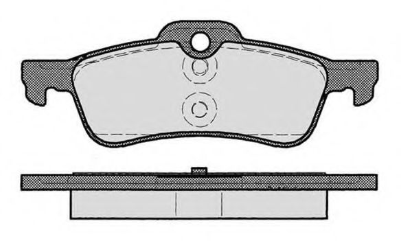 RA.0865.0 RAICAM Brake System Brake Pad Set, disc brake