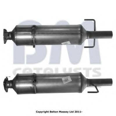 BM11036H BM+CATALYSTS Exhaust System Soot/Particulate Filter, exhaust system