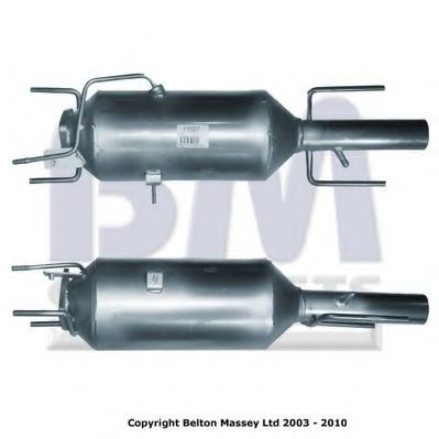 BM11027HP BM+CATALYSTS Soot/Particulate Filter, exhaust system