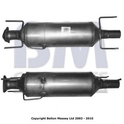 BM11038HP BM CATALYSTS Soot/Particulate Filter, exhaust system