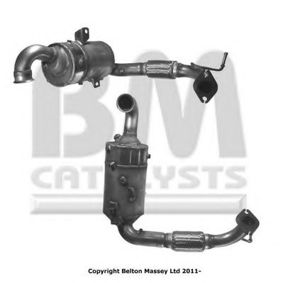 BM11056H BM+CATALYSTS Exhaust System Soot/Particulate Filter, exhaust system