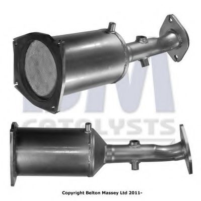 BM11078 BM+CATALYSTS Exhaust System Soot/Particulate Filter, exhaust system