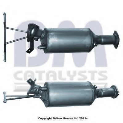 BM11024 BM+CATALYSTS Exhaust System Soot/Particulate Filter, exhaust system