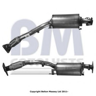 BM11061P BM+CATALYSTS Exhaust System Soot/Particulate Filter, exhaust system