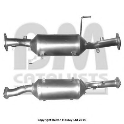 BM11091P BM+CATALYSTS Exhaust System Soot/Particulate Filter, exhaust system