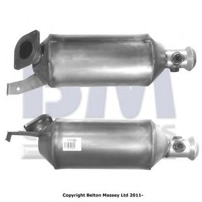 BM11106P BM+CATALYSTS Soot/Particulate Filter, exhaust system