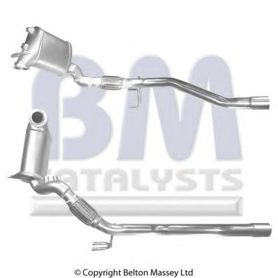 BM11150 BM+CATALYSTS Exhaust System Soot/Particulate Filter, exhaust system