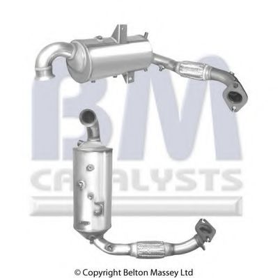 BM11161H BM+CATALYSTS Exhaust System Soot/Particulate Filter, exhaust system