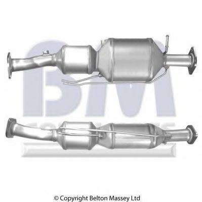 BM11160 BM+CATALYSTS Exhaust System Soot/Particulate Filter, exhaust system