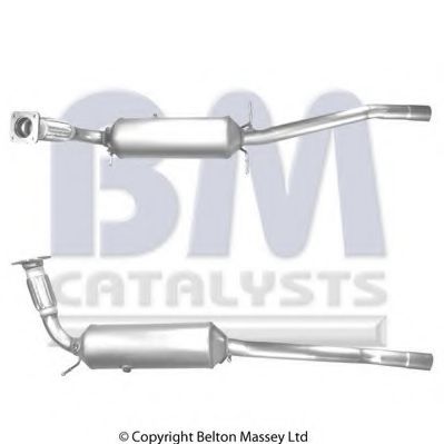 BM11045H BM+CATALYSTS Exhaust System Soot/Particulate Filter, exhaust system