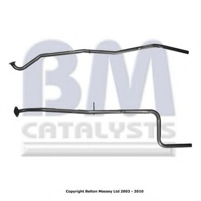 BM50084 BM+CATALYSTS Exhaust System Exhaust Pipe