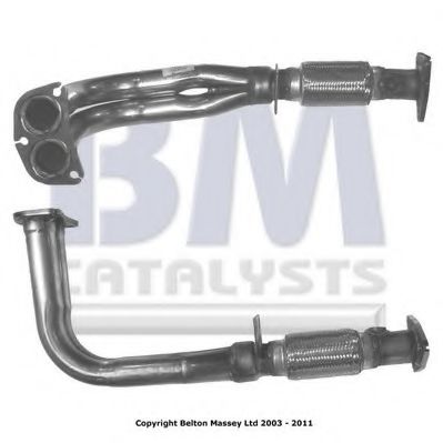 BM70520 BM+CATALYSTS Exhaust Pipe
