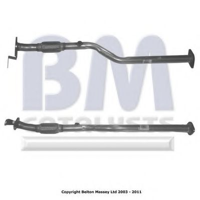 BM50138 BM+CATALYSTS Exhaust Pipe