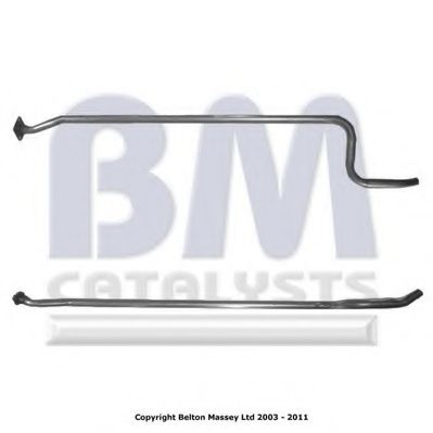 BM50123 BM+CATALYSTS Exhaust System Exhaust Pipe