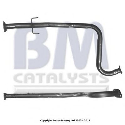BM50092 BM+CATALYSTS Exhaust Pipe