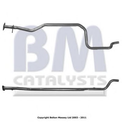BM50088 BM+CATALYSTS Exhaust Pipe