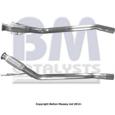 BM50226 BM+CATALYSTS Exhaust Pipe
