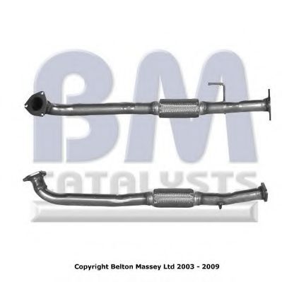 BM70403 BM+CATALYSTS Exhaust Pipe