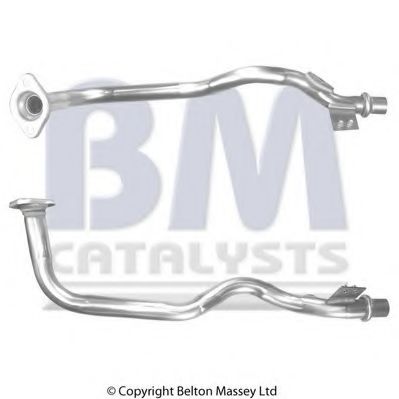 BM70624 BM+CATALYSTS Exhaust System Exhaust Pipe