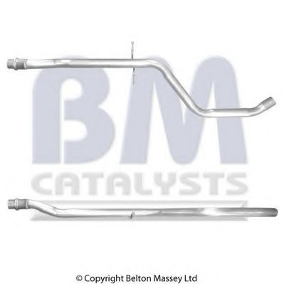 BM50344 BM+CATALYSTS Exhaust System Exhaust Pipe