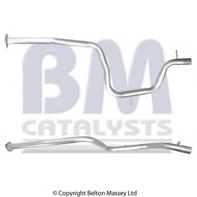 BM50348 BM+CATALYSTS Exhaust Pipe