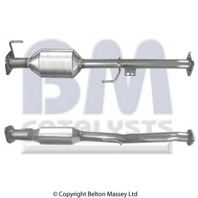 BM90696H BM+CATALYSTS Exhaust System Catalytic Converter