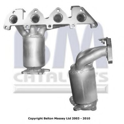 BM91486H BM+CATALYSTS Exhaust System Pre-Catalyst