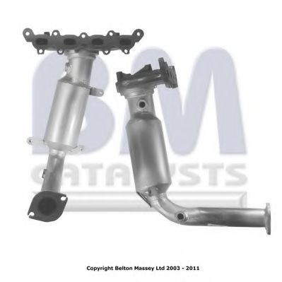 BM91017H BM+CATALYSTS Exhaust System Catalytic Converter